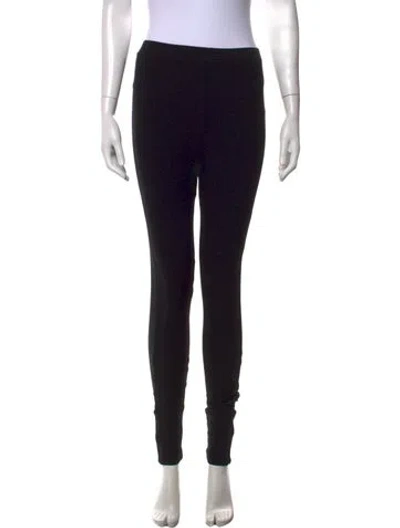 Pre-owned Totême Skinny Leg Pants In Black
