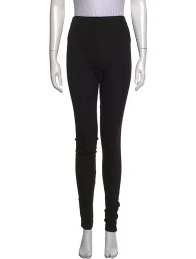 Pre-owned Totême Skinny Leg Pants In Black
