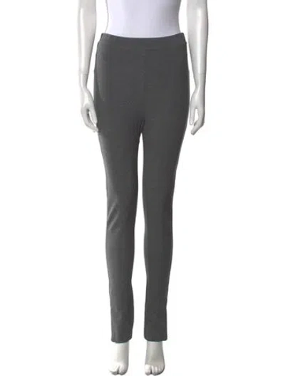 Pre-owned Totême Skinny Leg Pants In Gray