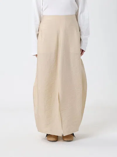 Totême Skirt Toteme Woman Color Beige In Multi