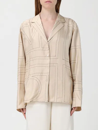 Totême Skirt Toteme Woman Color Ivory In White