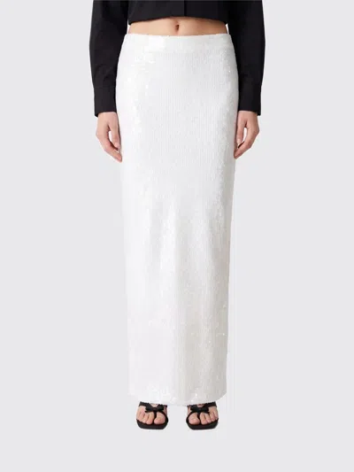 Totême Toteme Skirt Woman Toteme In White