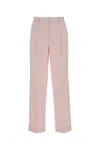 Totême Slanted Pocket Trousers Blossom In Pink