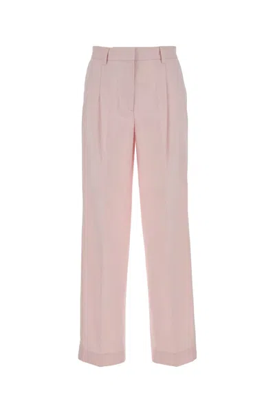 Totême Slanted Pocket Trousers In Pink
