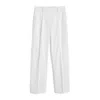 Totême Slanted Pocket Trousers In White