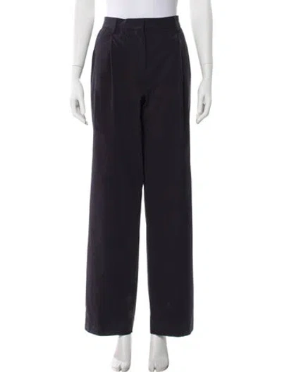 Pre-owned Totême Slanted Pocket Trousers Wide Leg Pants In Multi