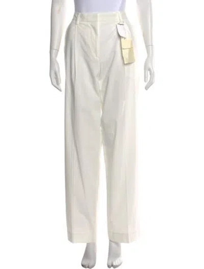 Pre-owned Totême Slanted Pocket Wide Leg Pants W/ Tags In Neutral