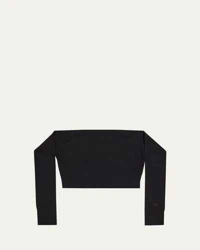 Totême Sleeve Cashmere Scarf In Pattern