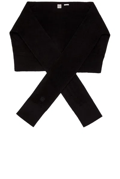 Totême Sleeve Scarf In Black