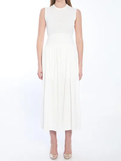 Totême Sleeveless Midi Dress In Multi