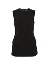 Totême Toteme Sleeveless Suiting Top In Black
