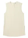 Totême Toteme Women Sleeveless Top In Neutral
