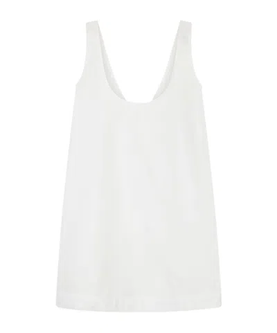 Totême Cotton-poplin Tank In White