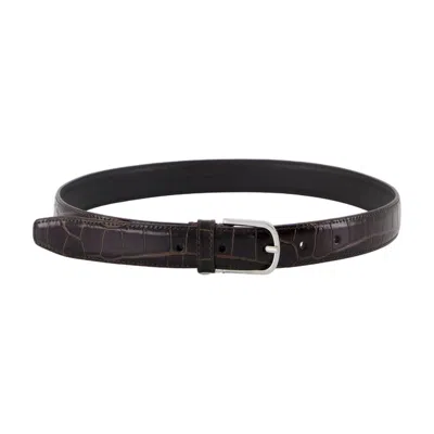 Totême Toteme Slim Belt In Black