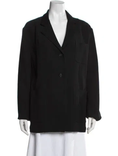 Pre-owned Totême Slim Blazer W/ Tags In Black