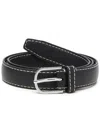 Totême Toteme Slim Grained Leather In Black