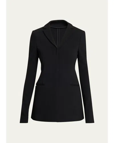 Totême Slim Single-breasted Blazer In Black