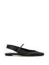 Totême Nappa Leather Slingback Mary Jane Ballerina Flats In Multi