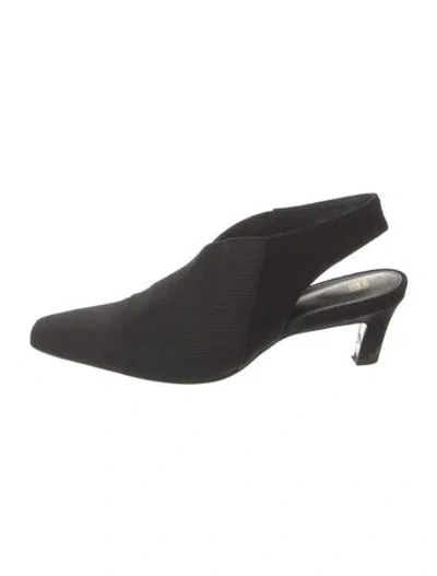 Pre-owned Totême Slingback Pumps In Black
