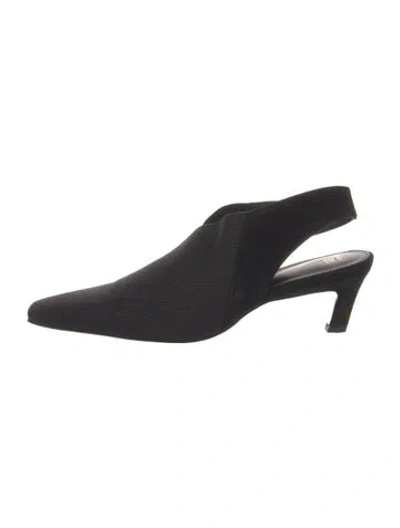 Pre-owned Totême Slingback Pumps In Blue