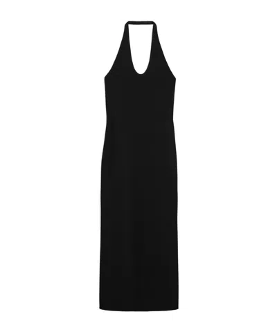 Totême Slip Dress In Black