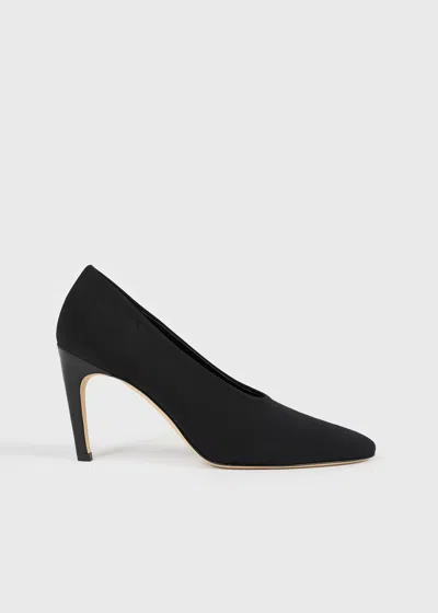 Totême Slip Jersey Pumps Black