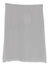 Totême Slip Mini Skirt In Gray