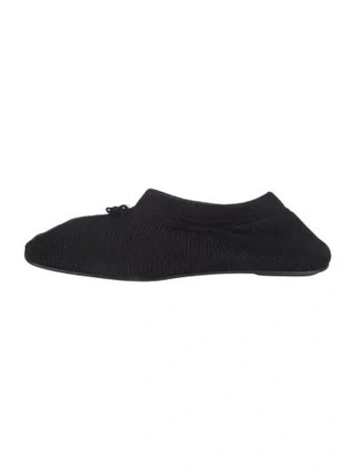 Pre-owned Totême Slippers In Black