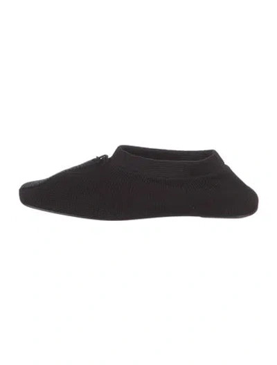 Pre-owned Totême Slippers In Black