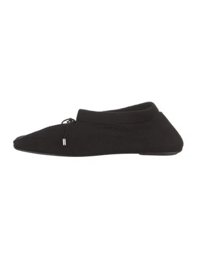 Pre-owned Totême Slippers In Black