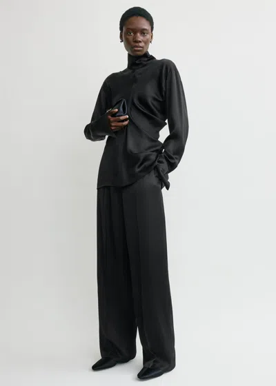 Totême Slouch Blouse Black