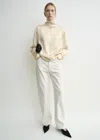 Totême Slouch-neck Blouse Ecru In Neutral