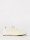 Totême Flex Suede Sneakers Stone In Neutral
