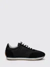 Totême Toteme Flex Quilted Suede Sneakers In Black
