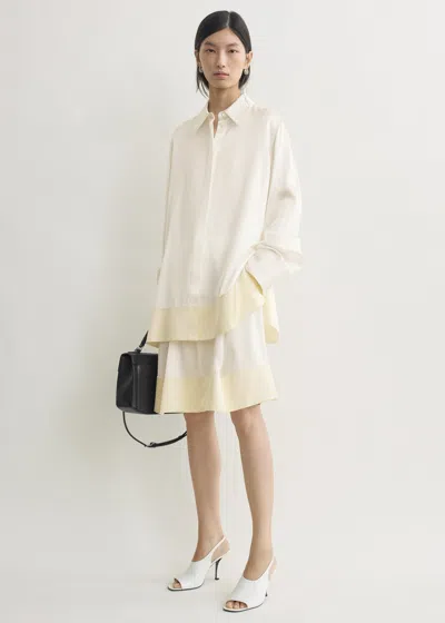 Totême Soft Tuxedo Shirt White