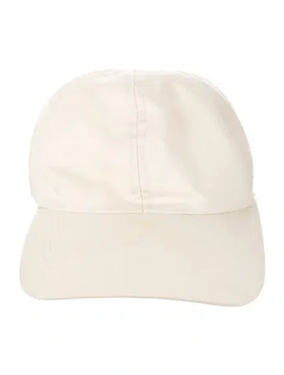 Pre-owned Totême Solid Baseball Hat In Neutrals