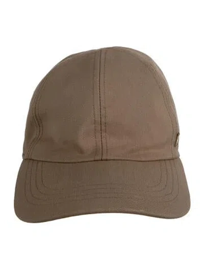 Pre-owned Totême Solid Baseball Hat In Neutrals