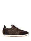 Totême Toteme Recycled Polyester Sneaker In Brown