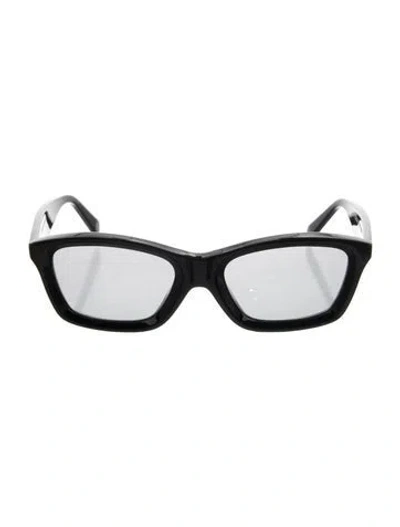 Pre-owned Totême Square Tinted Sunglasses In Black