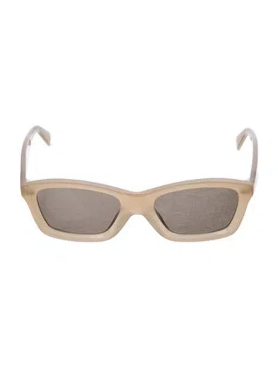 Pre-owned Totême Square Tinted Sunglasses In Neutrals