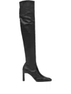 Totême Toteme 80 Stretch-leather Over-the-knee Boots In Black