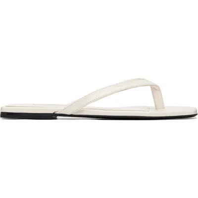 Totême Square-toe Sandals In White