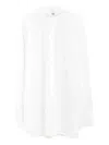 Totême Toteme Stand Up Collar Blouse In White