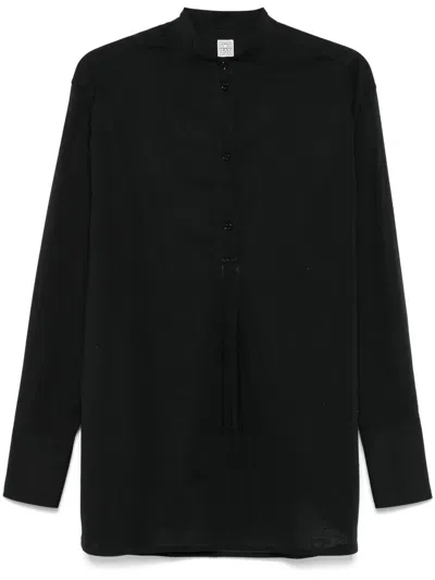Totême Stand-up Collar Blouse