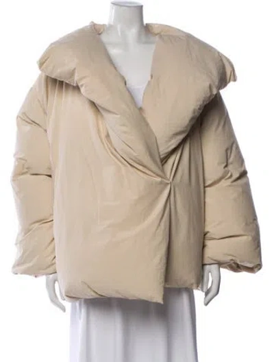 Pre-owned Totême Standard Down Jacket Down Down Jacket W/ Tags In Neutrals
