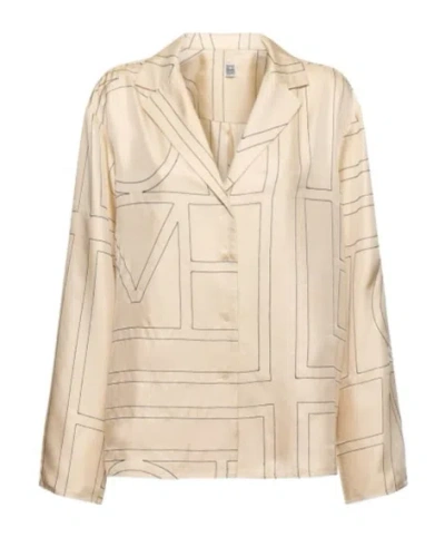 Totême Stitch Embroidered Shirt