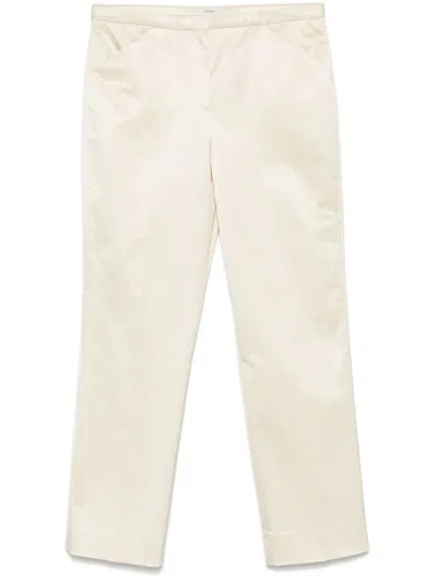 TOTÊME TOTEME STRAIGHT CROPPED TROUSERS