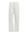 Totême Straight Jeans In White