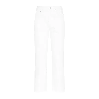 TOTÊME STRAIGHT-LEG CROPPED JEANS