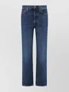 Totême Straight-leg Organic Cotton Jeans With Metal Buttons